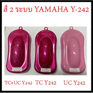 ❤ สีสเปรย์ซามูไร สีซามูไร  2-COAT SYSTEM   YAMAHA  Y-242