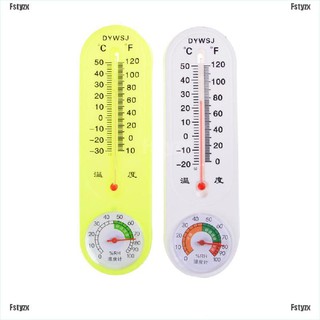 Fstyzx 1pc Household Thermometer Hygrometer Indoor Wall Hanging Weather Tester Measure