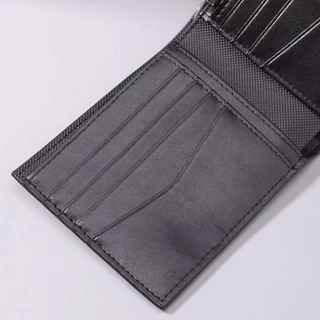 กระเป๋าสตางค์ผู้ชายผู้หญิง Pouchbag Bifold Leather Short Wallet สําหรับ