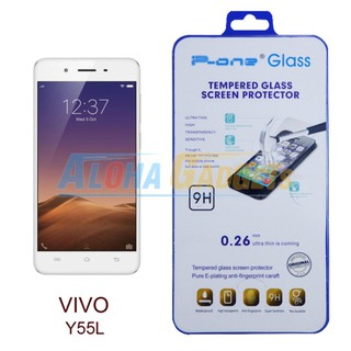 P-One ฟิล์มกระจกนิรภัย VIVO Y55L