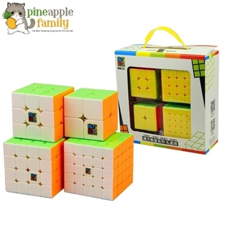 ของเล่นรูบิค 4 ชิ้น 2x2 3x3 4x4 5x5