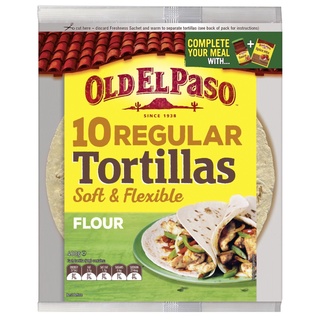 Old El Paso Tortillas Burrito  แผ่นแป้งตอติญ่า 400 กรัม