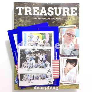 [พร้อมส่ง] หาร TREASURE 2nd ANNIVERSARY MAGAZINE การ์ด YG BENEFIT