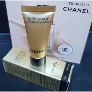 เอสเซนส์เพื่อความกระจ่างใส ลดจุดด่างดำ แท้💯%Chanel Sublimage L Essence Lumiere 5ml.มีฉลากไทย