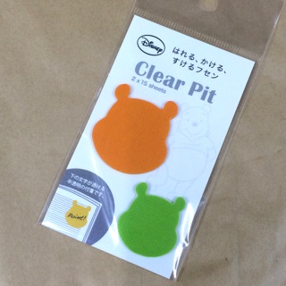 Sticky Note Clear Pit ลาย Winnie the Pooh #010