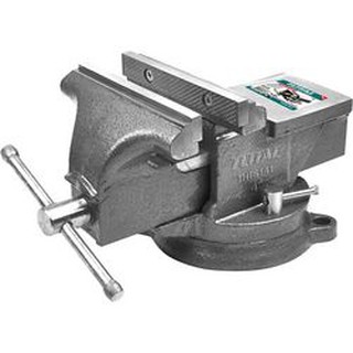 ปากกาจับเหล็ก 6" TOTAL THT-6141 THT-6161 bench vice double