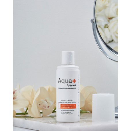 (ขวดใหญ่) ส่งฟรี ของแท้100% AquaPlus Purifying Cleansing Water 150ml.  (ขวดใหญ่)