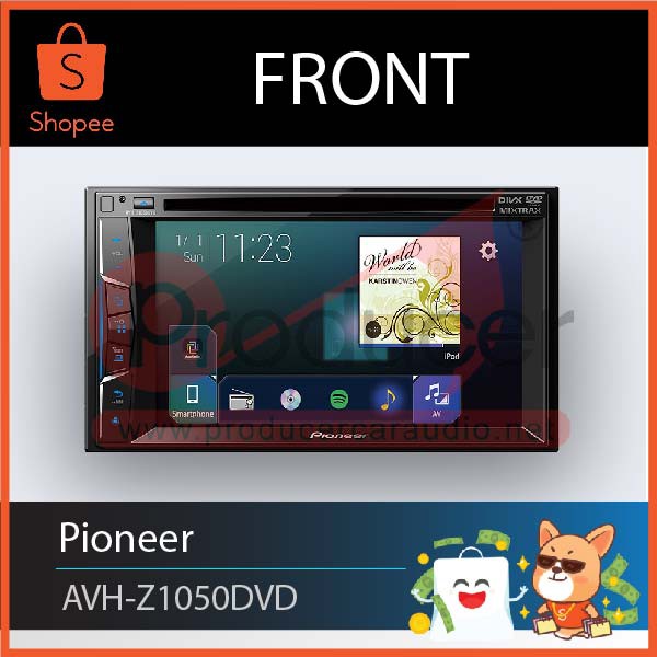 จอ Pioneer AVH-Z1050DVD