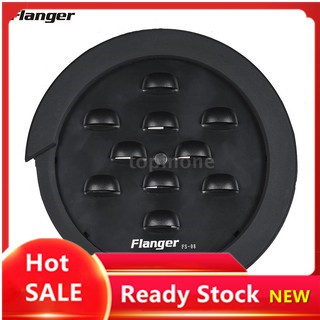 【Ready Stock】Flanger FS-08 Guitar Soundhole Sound Hole Cover Block Feedback Buffer Black