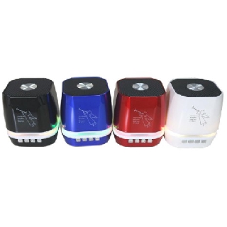 Music D.J. T-2306A ลำโพงบลูทูธขนาดเล็ก มีไฟ LED Light สามารถเล่นเพลงจาก TFCard/USB mini bluetooth speaker