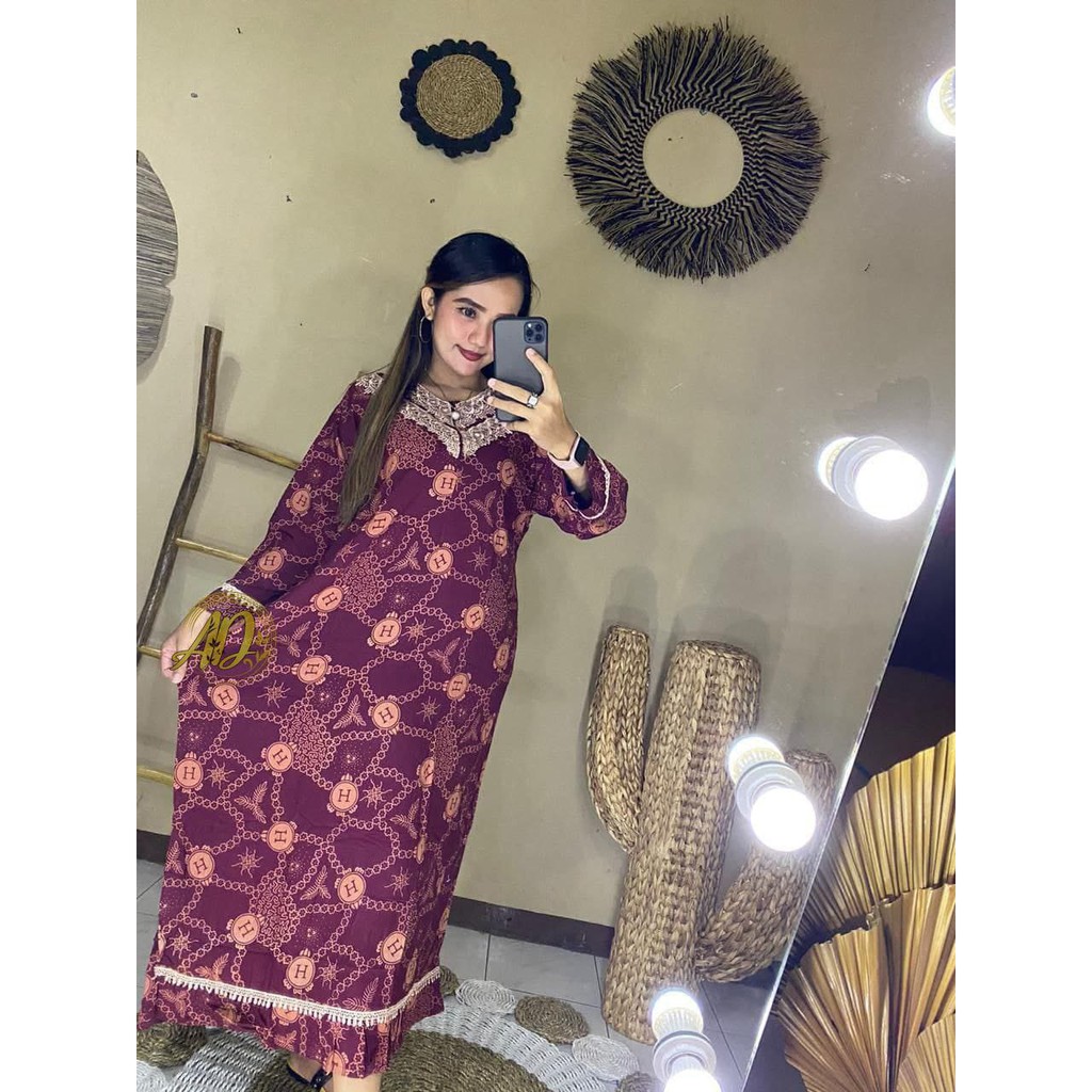 ล่าสุด Kajol Super Jumbo ผ้าเรยอนลูกไม้อาหรับชุดยาว | จัดส่งได้