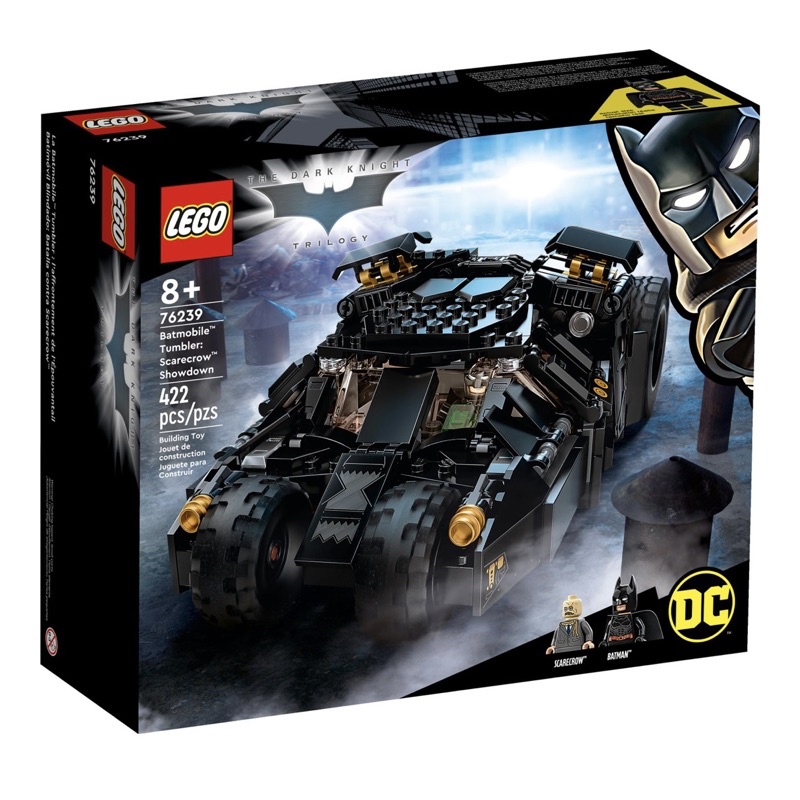 [แท้พร้อมส่ง] Lego Batman Batmobile Tumbler : Scarecrow Slowdown ( lego 76239 )