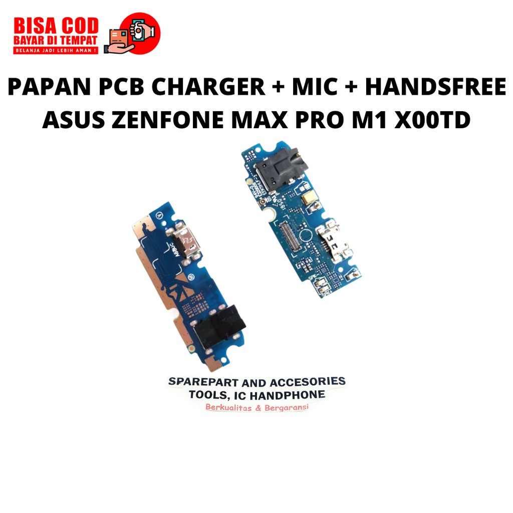บอร์ดชาร์จ PCB + ไมค์ + แฮนด์ฟรี ASUS ZENFONE MAX PRO M1 X00TD ZB601KL