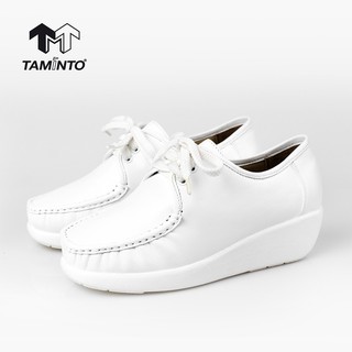 ส่งฟรี!! Taminto รองเท้าสุขภาพ พยาบาล นักศึกษา ขาว เชฟ ปวดขา เจ็บเข่า HB8292 Nurse Shoes