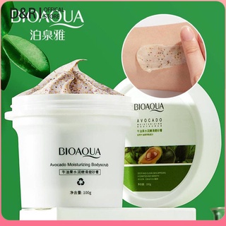 BIOAQUA สครับขัดผิว สครับอะโวคาโด สครับ บอดี้สครับ ผิวเรียบเนียน Scrub ไม่บาดผิวขัดหน้าได้ สครับผลัดเซลล์ผิว