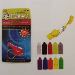 นกหวีด FOX รุ่น Classic 40, MINI, CMG, SHARX, SITKER