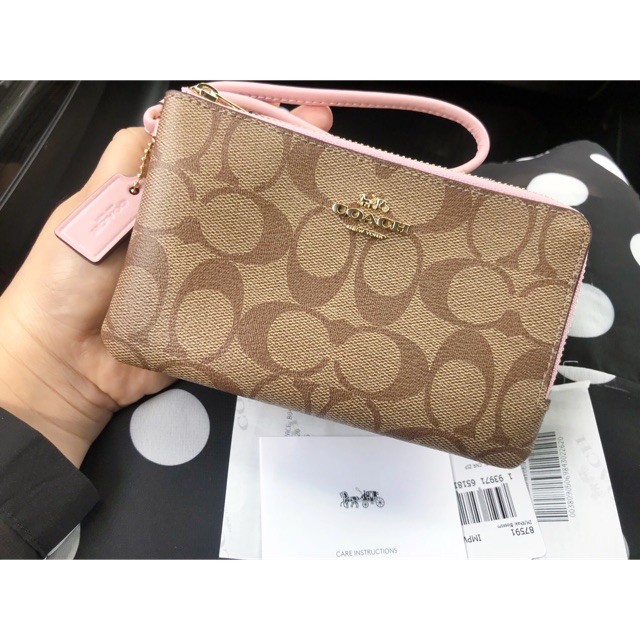 กระเป๋าสตางค์coach 2ซิป ไซต์s มือ1 แท้ 100% ส่งฟรี