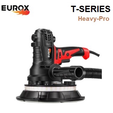 F7185B *T-SERIES* งานหนัก เครื่องขัดผนัง ขัดหยาบ ขัดมัน ขัดสี ลอกสี จาก EUROX แท้ พร้อมดูดฝุ่นของแท้ จาก eurox มีประกัน