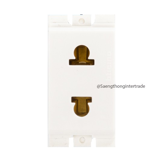BTICINO-Bamboo เต้ารับ 2 สาย 16A 250V