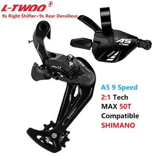 Ltwoo A5 ตีนผี 9 สปีด 1X9 9v ยาวพิเศษ 2 ชุด สําหรับ Shimano SRAM