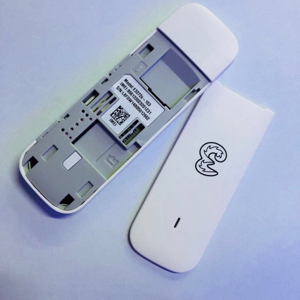 หัวเว่ย E3372 E3372h-153 e3372s-ปลดล็อค153150เสาอากาศ Mpbs 4G LTE USB ...