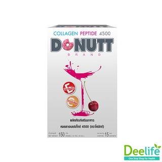 Donutt คอลลาเจนเปปไทด์ 4,500 มก. 15 ซอง 1 กล่อง