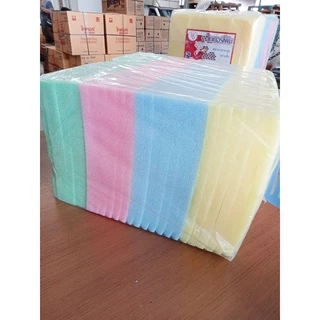 ฟองน้ำ ฟองน้ำฉาบปูนหนา 1นิ้ว / 6หุน ฟองน้ำแผ่น ฟองน้ำอเนกประสงค์ ฟองน้ำแผ่นทำ Face Shield[บรรจุ 100แผ่น]