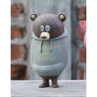 พร้อมส่ง BG Bear kohai ogawa หมีเอี้ยม ตัวใหญ่ ฮู้ดเทา