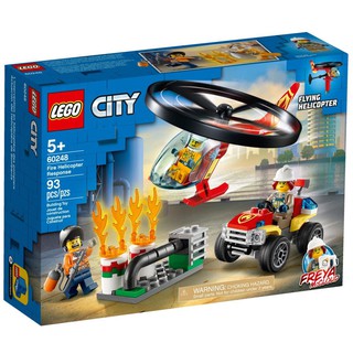 LEGO City Fire Helicopter Response 60248