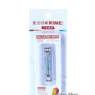 กรรไกรตัดเล็บ กรรไกรตัดเล็บสแตนเลส คละสี (1 อัน) Stainless Steel Nail Clipper ผลิตจากวัสดุสแตนเลสคุณภาพดี ไม่เป็นสนิม