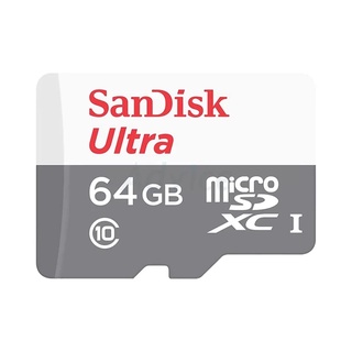 64GB Micro SD Card SANDISK ULTRA SDSQUNR-064G-GN3MN (100MB/s,)(By Shopee  SuperTphone1234)