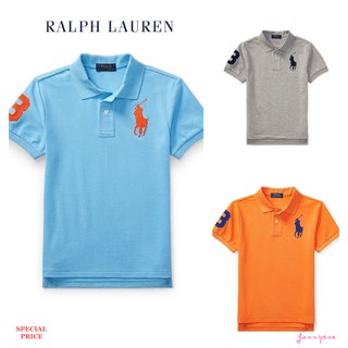 RALPH LAUREN COTTON MESH POLO SHIRT CUSTOM FIT ( BOY SIZE 8-20 )