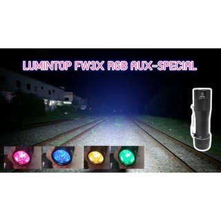 ไฟฉาย Lumintop FW3X 2800 Lumens EDC Flashlight With Lume1 Driver And Aux LED