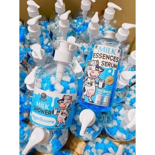 Milk Shower สบู่สูตรลับเฉพาะ แถมฟรี!! Milk Essence Serum 500 ml.