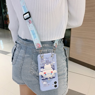 เคสโทรศัพท์มือถือแบบนิ่ม พร้อมกระจก และสายคล้อง สําหรับ Huawei Y9 Prime Y7 Pro Y9 Y5 2019 Y9S Y6P Nova 5T 7i 3i Y61 Y70 Y60 4e P30 Pro Lite Y6S Y7A