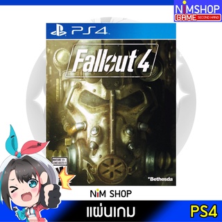 (มือ2) PS4 : Fallout 4 แผ่นเกม มือสอง สภาพดี