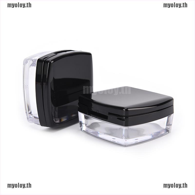 MYOL 1 ชิ้น 10 กรัมเครื่องสําอางที่ว่างเปล่า Sifter หลวม Jar คอนเทนเนอร์พัฟกล่องแต่งหน้า Travel - รูปที่ 3