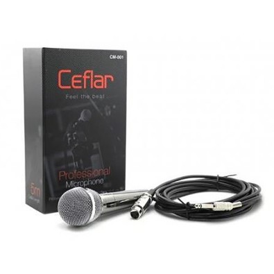 Ceflar CM-001 Microphone ไมค์โครโฟน - (Black)