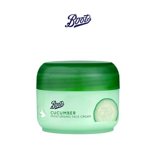 Boots Cucumber บู๊ทส์ คิวคัมเบอร์ มอยเจอร์ไรซิ่ง เฟซ ครีม  100 มล