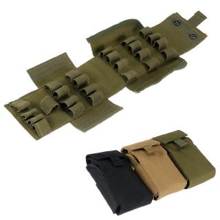 Molle กระเป๋าคาดเอว ใส่นิตยสาร ทรงกลม 12GA 25 ช่อง