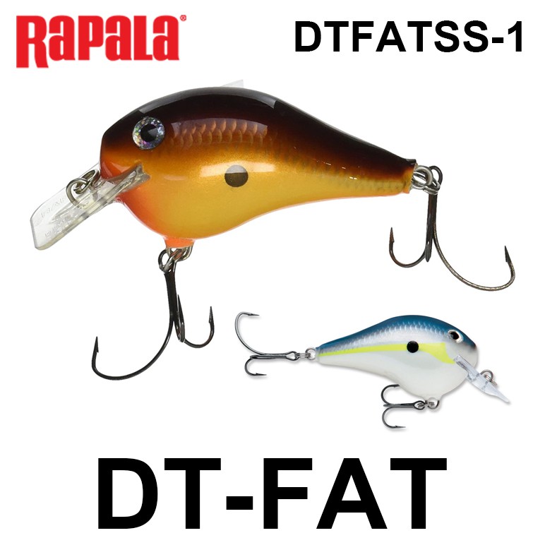 เหยื่อปลอม RAPALA DT-FAT สำหรับตกปลา