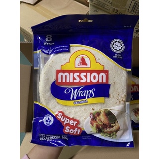 mission wrap แผ่นแป้งสำเร็จรูปรสดั้งเดิม