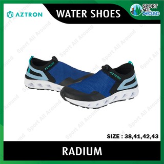 Aztron Water Shoes Radium Footwear รองเท้าสำหรับนักกีฬาทางน้ำ แห้งเร็ว เบาสบาย พื้นรองเท้าระบายน้ำ ระบายอากาศได้ดี