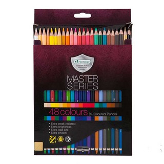 Master Art ดินสอสีมาสเตอร์อาร์ต 2 หัว 48 สี รุ่นมาสเตอร์ซีรี่ย์