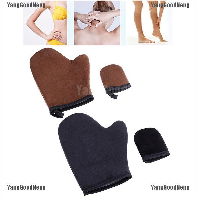 YangGoodNeng 2Pcs Reusable Applicator Tanning Gloves Cream Lotion