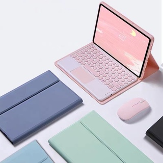 ซองหนังเคสคีย์บอร์ด iPad pro11 9.7 Air1 Air2 gen5 gen7 gen8 gen9 10.2 10.5 Air3 Air4 10.9 มีช่องเสียบปากกาเคสคีย์บอร์ด