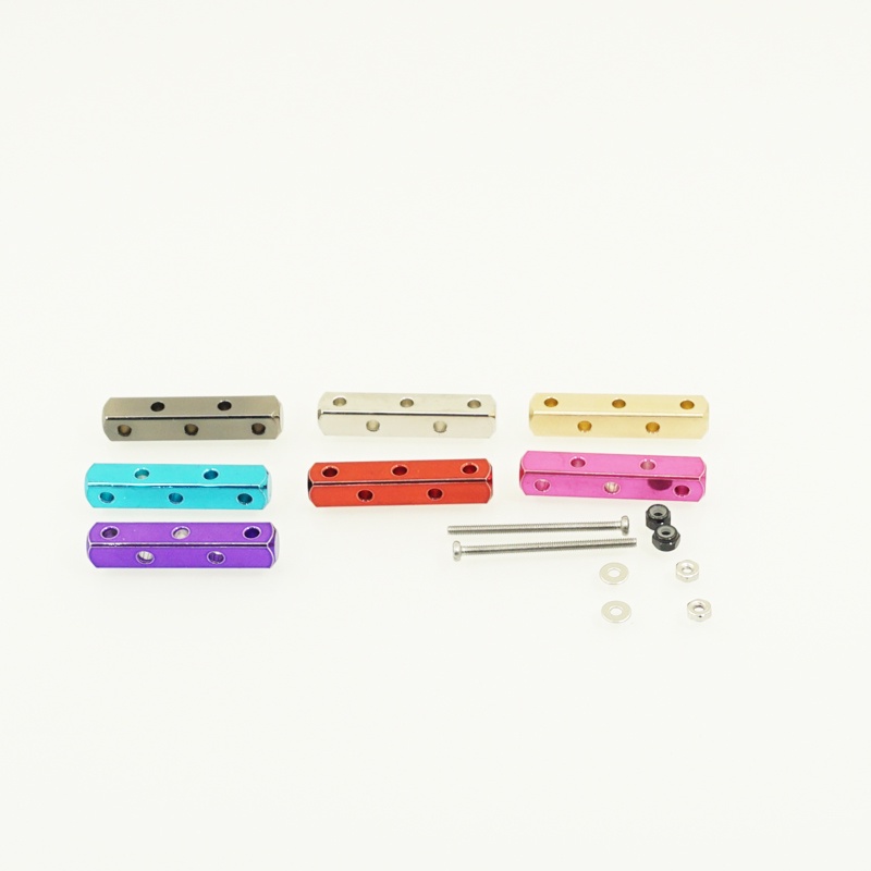 Home Made Tamiya Mini 4wd Racing Car 6*6mm Damper Block 1 ชุดพร้อมล็อคถั่ว