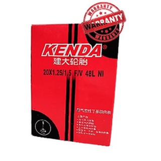 ยางในจักรยานพับ KENDA 20x1.25/1.5 F/V 48,60 mm.