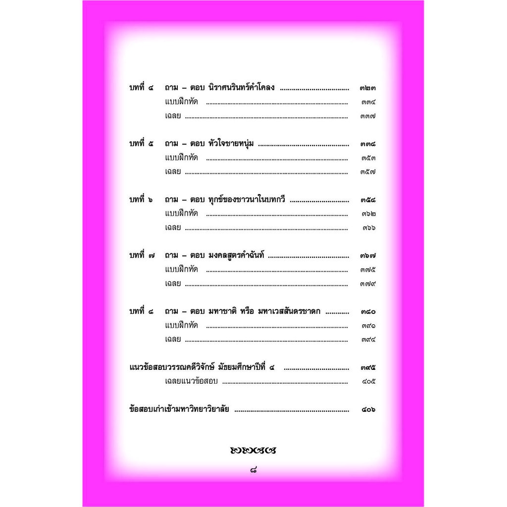mini ภาษาไทย ม.4 หลักภาษาเพื่อการสื่อสาร และวิวิธภาษา โดย พ.ศ.พัฒนา ราคา ถูกที่สุด ดีลบีเคเค แกลเลอรีภาพที่ 6