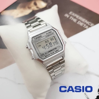 🌟 Casio🌟  งานมิลเลอร์ สายเลส Code:W2D110763